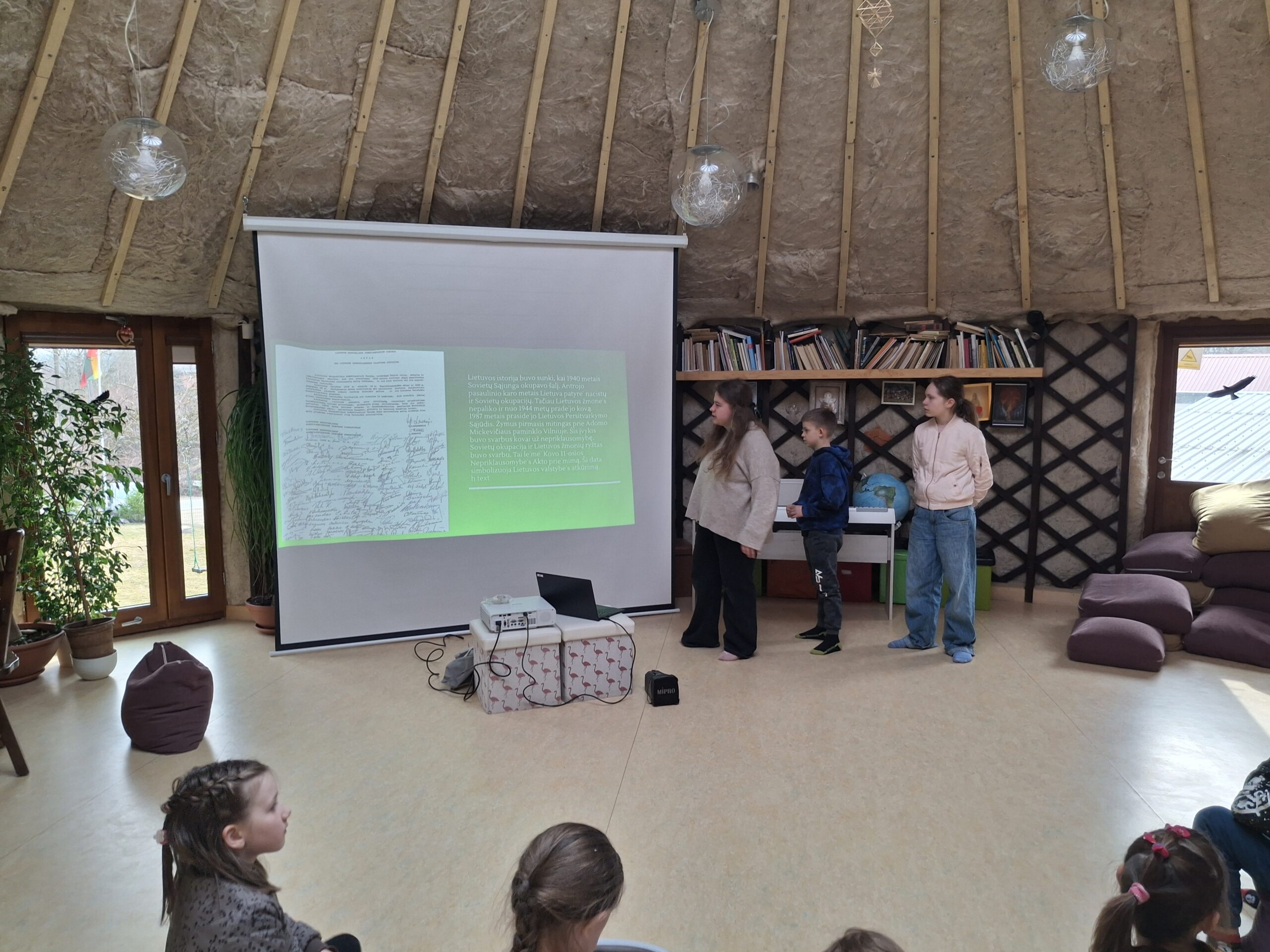 Žalioji gamtos mokykla ugdymo procesas